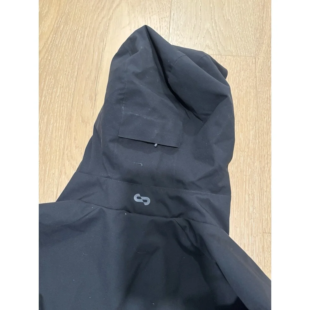 Oros Gambit Men's Jacket Small Solarcore Lined Black Full Zip Outdoors Ski Hood